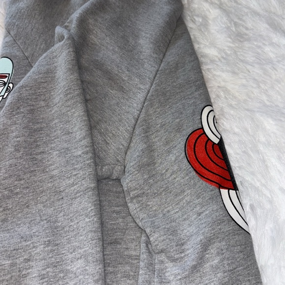 Maroon 5 Gray Sweatshirt California Fleece by American Apparel Size Small - Picture 7 of 8